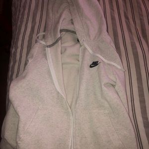 White Nike sweater